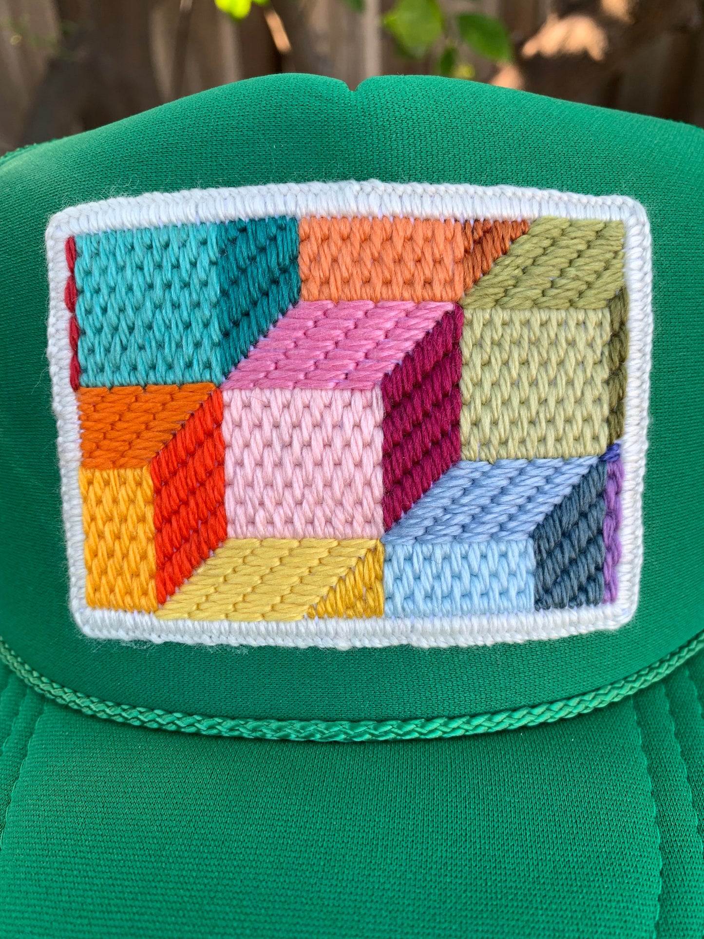 3D Sugar Boxes on Green